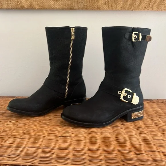 Vince Camuto Women's Black Winchell Boot sz. 7.5 - Picture 4 of 6